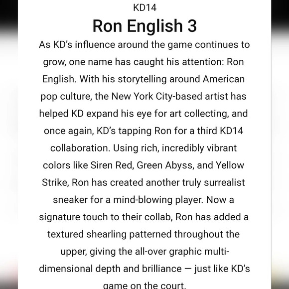 Nike KD14 Ron English 3 Light Cult Crypto Club Shoes DO6903-600 Size 8.5 Durant - Picture 2 of 16